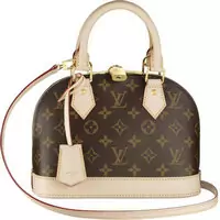 louis vuitton women man bag alma bb monogram france,vuitton bag fleur